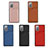 Soft Luxury Leather Snap On Case Cover Y04B for Samsung Galaxy Note 20 5G