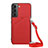 Soft Luxury Leather Snap On Case Cover Y04B for Samsung Galaxy S22 Plus 5G