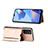 Soft Luxury Leather Snap On Case Cover YB1 for Oppo A16