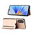 Soft Luxury Leather Snap On Case Cover YB1 for Oppo A78 5G