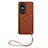 Soft Luxury Leather Snap On Case Cover YB1 for Oppo Reno10 5G