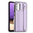 Soft Luxury Leather Snap On Case Cover YB1 for Samsung Galaxy A32 5G Purple