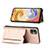 Soft Luxury Leather Snap On Case Cover YB1 for Samsung Galaxy M04