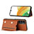 Soft Luxury Leather Snap On Case Cover YB1 for Samsung Galaxy Quantum4 5G