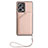 Soft Luxury Leather Snap On Case Cover YB1 for Xiaomi Redmi Note 12 Pro 5G Rose Gold