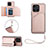 Soft Luxury Leather Snap On Case Cover YB2 for Huawei Honor X6a