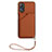 Soft Luxury Leather Snap On Case Cover YB2 for Oppo A17