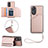 Soft Luxury Leather Snap On Case Cover YB2 for Oppo A18