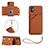 Soft Luxury Leather Snap On Case Cover YB2 for Samsung Galaxy A04E