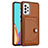 Soft Luxury Leather Snap On Case Cover YB2 for Samsung Galaxy A72 4G