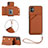 Soft Luxury Leather Snap On Case Cover YB2 for Samsung Galaxy F04