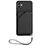 Soft Luxury Leather Snap On Case Cover YB2 for Samsung Galaxy M04 Black