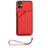 Soft Luxury Leather Snap On Case Cover YB2 for Samsung Galaxy M04 Red