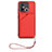 Soft Luxury Leather Snap On Case Cover YB2 for Xiaomi Poco C55 Red