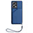 Soft Luxury Leather Snap On Case Cover YB2 for Xiaomi Poco X5 5G Blue