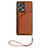 Soft Luxury Leather Snap On Case Cover YB2 for Xiaomi Poco X5 5G Brown