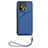 Soft Luxury Leather Snap On Case Cover YB2 for Xiaomi Redmi 12C 4G Blue