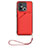 Soft Luxury Leather Snap On Case Cover YB2 for Xiaomi Redmi 12C 4G Red