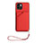 Soft Luxury Leather Snap On Case Cover YB2 for Xiaomi Redmi A2 Red