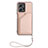 Soft Luxury Leather Snap On Case Cover YB2 for Xiaomi Redmi Note 12 4G Rose Gold