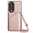 Soft Luxury Leather Snap On Case Cover YB3 for Huawei Honor 90 5G