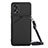 Soft Luxury Leather Snap On Case Cover YB3 for Oppo A18 Black