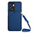 Soft Luxury Leather Snap On Case Cover YB3 for Realme Narzo 50 5G Blue