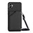 Soft Luxury Leather Snap On Case Cover YB3 for Samsung Galaxy A04 4G Black