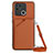 Soft Luxury Leather Snap On Case Cover YB3 for Xiaomi Redmi 10 India