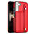 Soft Luxury Leather Snap On Case Cover YB4 for Samsung Galaxy S24 5G Red