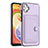 Soft Luxury Leather Snap On Case Cover YB5 for Samsung Galaxy M04 Purple