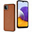Soft Luxury Leather Snap On Case Cover YB6 for Samsung Galaxy A22 5G