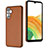 Soft Luxury Leather Snap On Case Cover YB6 for Samsung Galaxy A34 5G