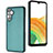 Soft Luxury Leather Snap On Case Cover YB6 for Samsung Galaxy A54 5G Green