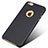 Soft Luxury Leather Snap On Case for Apple iPhone 6S Black