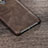 Soft Luxury Leather Snap On Case for Huawei Enjoy 6 Brown