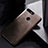 Soft Luxury Leather Snap On Case for Huawei Honor 7C Brown