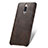 Soft Luxury Leather Snap On Case for Huawei Mate 9 Pro Brown