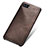 Soft Luxury Leather Snap On Case for Huawei Nova 2S Brown