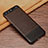 Soft Luxury Leather Snap On Case for Huawei P10 Brown