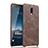 Soft Luxury Leather Snap On Case for Samsung Galaxy C8 C710F Brown