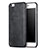 Soft Luxury Leather Snap On Case L01 for Apple iPhone 6S Black