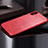 Soft Luxury Leather Snap On Case L01 for Apple iPhone X Red