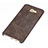 Soft Luxury Leather Snap On Case L01 for Samsung Galaxy C9 Pro C9000 Brown