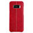 Soft Luxury Leather Snap On Case L01 for Samsung Galaxy S8 Red