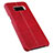 Soft Luxury Leather Snap On Case L01 for Samsung Galaxy S8 Red