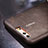 Soft Luxury Leather Snap On Case L02 for Huawei P10 Brown