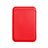 Soft Luxury Leather Wallet with Mag-Safe Magnetic for Apple iPhone 12 Mini Red