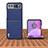 Soft Silicone Gel Leather Snap On Case Cover B02H for Motorola Moto Razr 40 5G