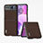 Soft Silicone Gel Leather Snap On Case Cover B04H for Motorola Moto Razr 40 5G